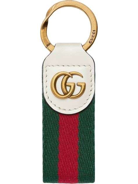 gucci off white keychain|Gucci keyrings for women.